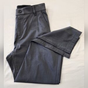 NWT Nike Men's Slate Gray Dri-FIT Athletic Golf Pants Cotton Straight, 30x 33